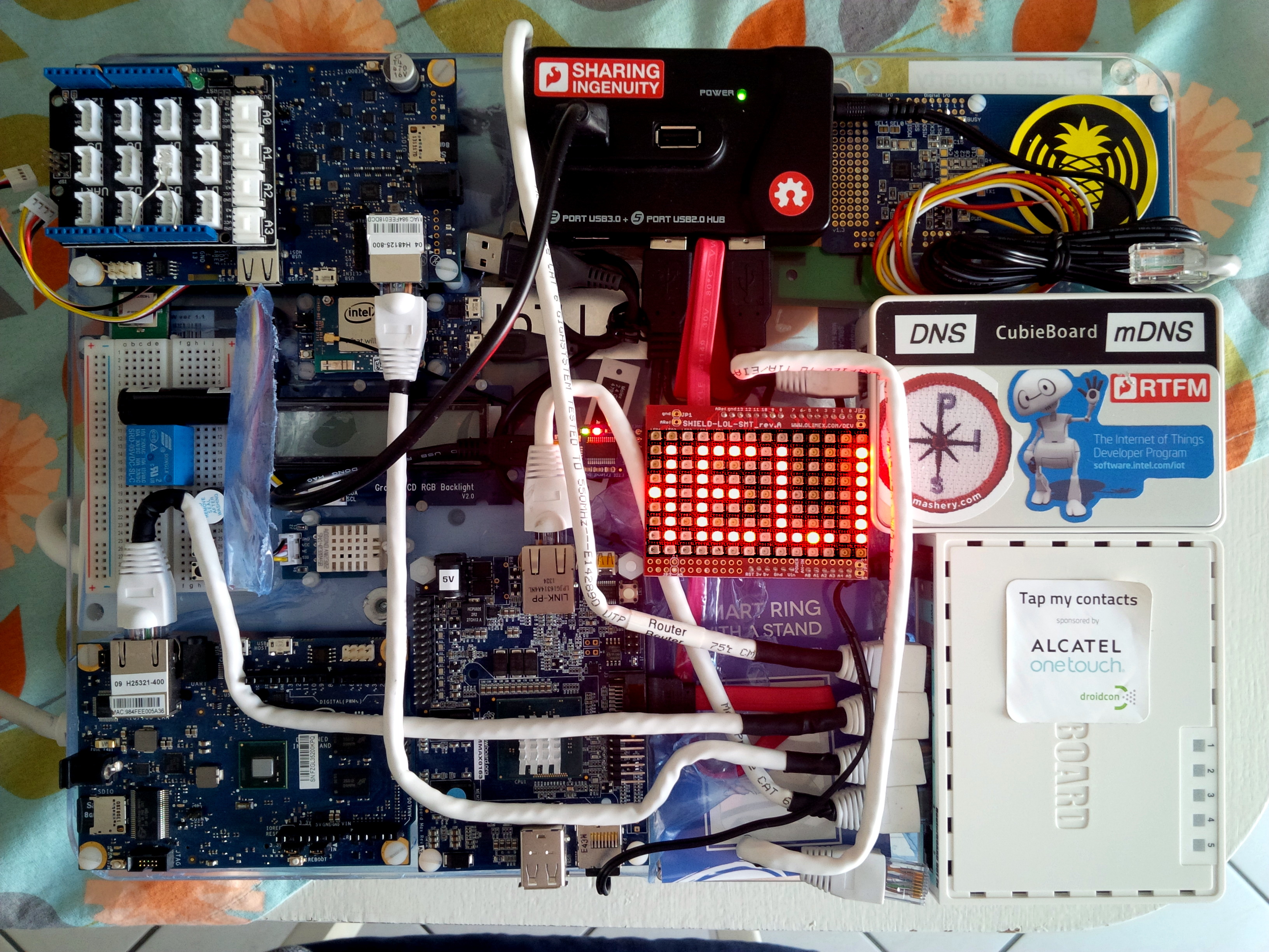 MSvB IoT mobile laboratory