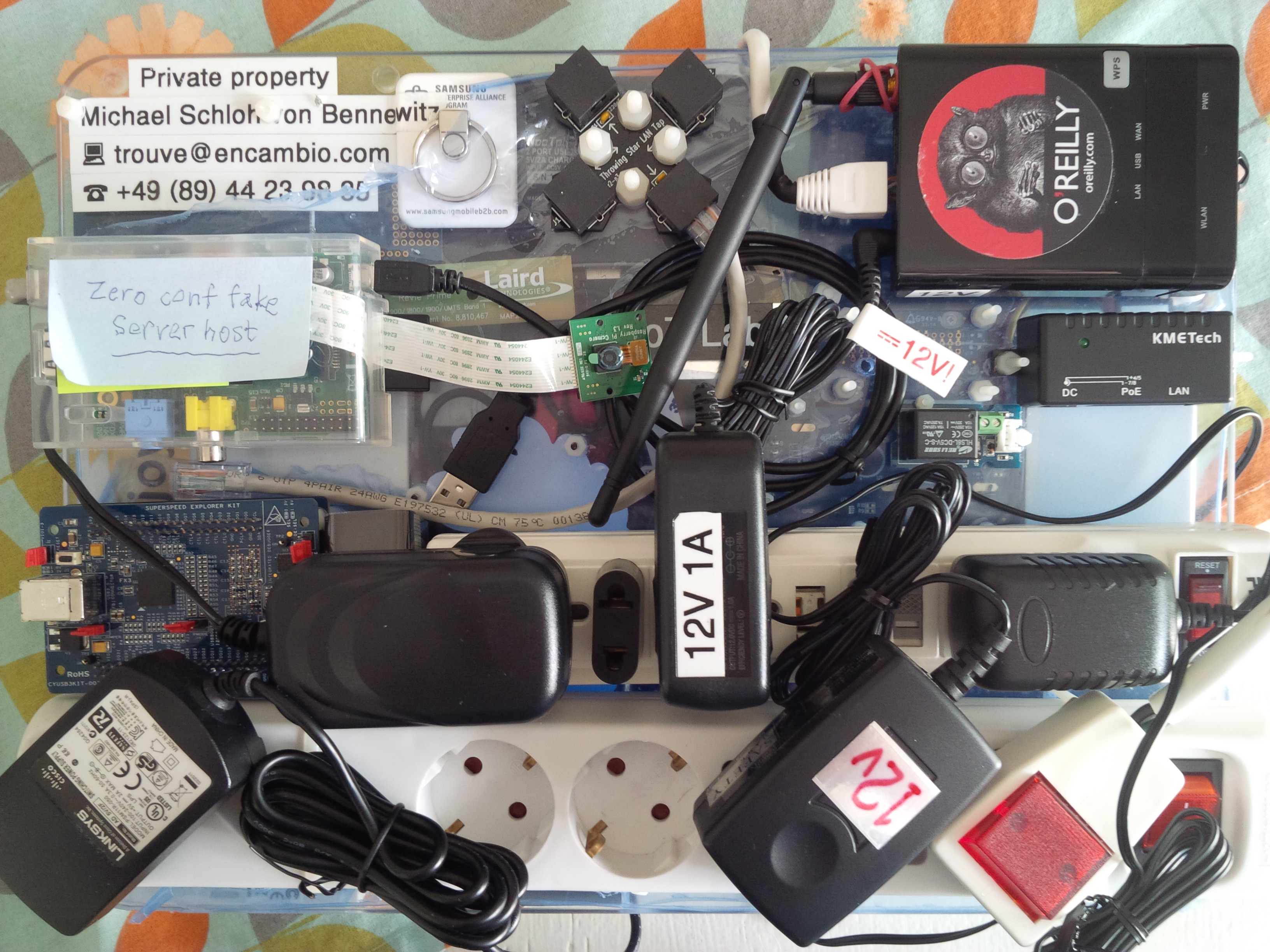 MSvB IoT mobile laboratory